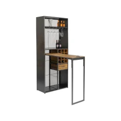 KARE Design Meuble De Bar Avec Table Vinoteca ^ Étagère Et Bibliothèque|Bar & Tabouret De Bar
