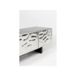 KARE Design Meuble TV Caldera Chrome ^ Meuble Tv