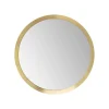 KARE Design Miroir Arezzo Doré 100cm ^ Miroir