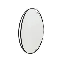 KARE Design Miroir Bonita Noir 80cm ^ Miroir