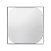 KARE Design Miroir Bonita Noir 81x81cm ^ Miroir