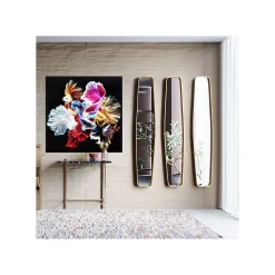 KARE Design Miroir Clip Laiton 177x32cm ^ Miroir