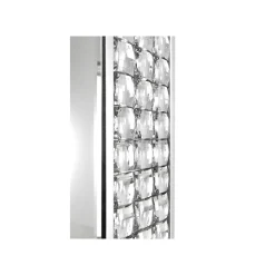 KARE Design Miroir Crystals 180x80cm Argenté ^ Miroir