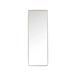 KARE Design Miroir Curve Rectangulaire Laiton 200x70cm ^ Miroir