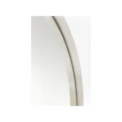 KARE Design Miroir Curve Rond Inox 100cm ^ Miroir