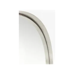 KARE Design Miroir Curve Rond Inox 100cm ^ Miroir