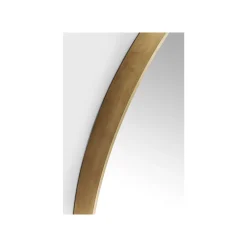 KARE Design Miroir Curve Rond Laiton 100cm ^ Miroir