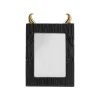 KARE Design Miroir De Table Yeti Noir Et Doré 19x29cm ^ Miroir