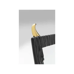 KARE Design Miroir De Table Yeti Noir Et Doré 19x29cm ^ Miroir