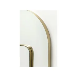 KARE Design Miroir Double Row 140x80cm Doré ^ Miroir