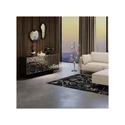KARE Design Miroir Dynamic 34x40cm Noir ^ Miroir
