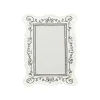 KARE Design Miroir Favola 67x50cm Blanc Et Noir ^ Miroir