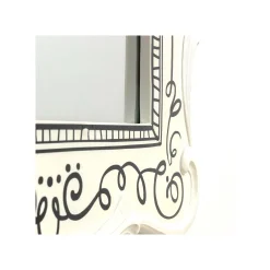 KARE Design Miroir Favola 67x50cm Blanc Et Noir ^ Miroir