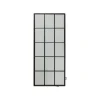 KARE Design Miroir Finestra Noir 140x60cm ^ Miroir