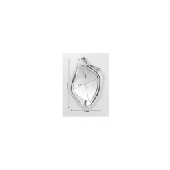 KARE Design Miroir Hologram 119x76cm Argenté ^ Miroir