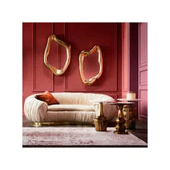 KARE Design Miroir Hologram 117x68cm Doré ^ Miroir