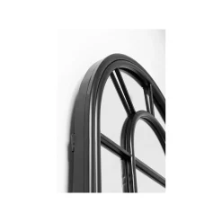 KARE Design Miroir Hotel Central Noir 170x60cm ^ Miroir