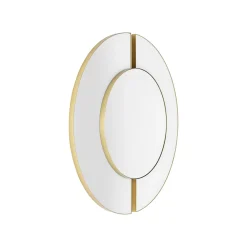 KARE Design Miroir Metro 100cm Doré ^ Miroir