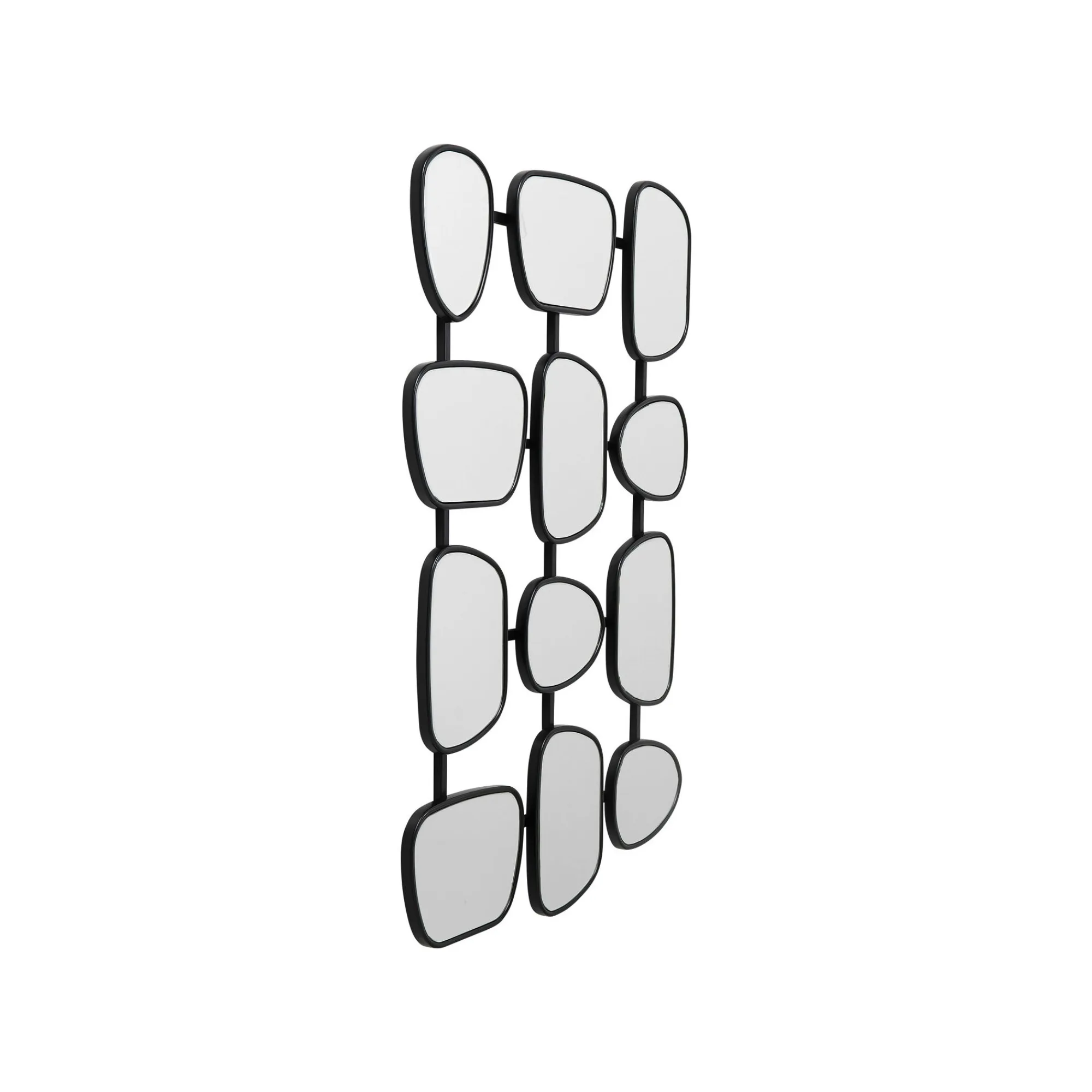 KARE Design Miroir Nastro Noir 114x80cm ^ Miroir