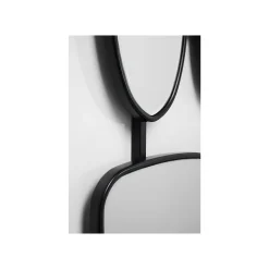 KARE Design Miroir Nastro Noir 114x80cm ^ Miroir