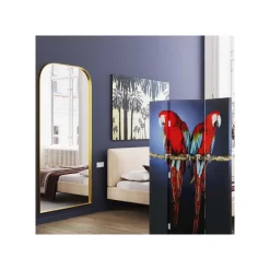 KARE Design Miroir Opera Doré 190x80cm ^ Miroir