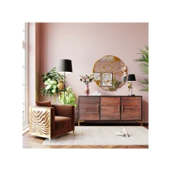 KARE Design Miroir Pieces 100cm Doré ^ Miroir