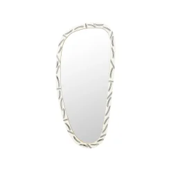 KARE Design Miroir Planos 93x43cm Blanc ^ Miroir