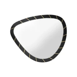 KARE Design Miroir Planos 65x77cm Noir ^ Miroir