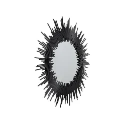 KARE Design Miroir Sun Rise 104cm Noir ^ Miroir