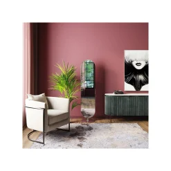 KARE Design Miroir Sur Pied Curve Chrome 170x40cm ^ Miroir