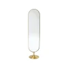 KARE Design Miroir Sur Pied Curve Laiton 170x40cm ^ Miroir