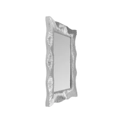 KARE Design Miroir Wavy 124x94cm Argenté ^ Miroir