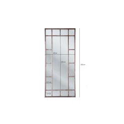 KARE Design Miroir Window Iron 200x90cm ^ Miroir