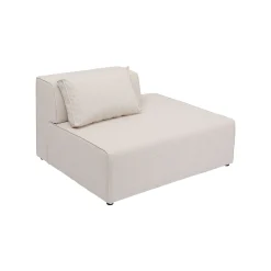 KARE Design Méridienne Droite Canapé Infinity Crème ^ Canapé & Banquette