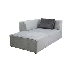 KARE Design Méridienne Gauche D'angle Canapé Infinity Gris ^ Canapé & Banquette