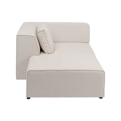 KARE Design Méridienne Gauche D'angle Canapé Infinity Crème ^ Canapé & Banquette