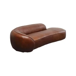 KARE Design Méridienne Wonder 252cm Marron ^ Canapé & Banquette