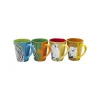 KARE Design Mugs Animaux De La Savane Set De 4 ^ Vaisselle