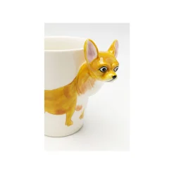 KARE Design Mugs Chihuahua Set De 4 ^ Vaisselle