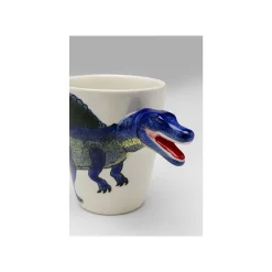 KARE Design Mugs Dinosaure Bleu Set De 4 ^ Vaisselle
