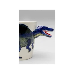 KARE Design Mugs Dinosaure Bleu Set De 4 ^ Vaisselle