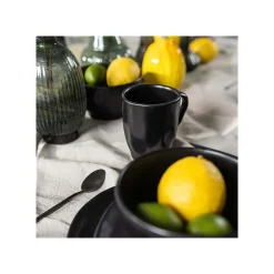 KARE Design Mugs Organic Noirs Set De 4 ^ Vaisselle