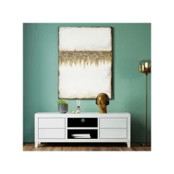 KARE Design Peinture à L'huile Abstract Fields 90x120cm ^ Tableau