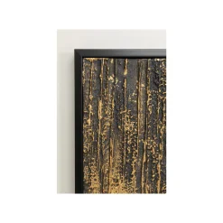 KARE Design Peinture Frame Abstract Noire 80x120cm ^ Tableau