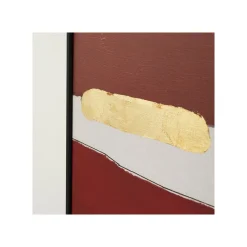 KARE Design Peinture Frame Abstract Shapes Rose 73x143cm ^ Tableau