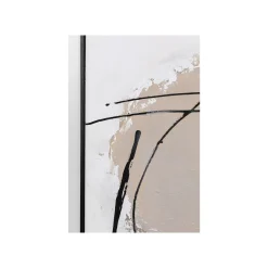KARE Design Peinture Frame Dust Grise 100x100cm ^ Tableau