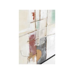 KARE Design Peinture Frame Dust Verte 120x120cm ^ Tableau