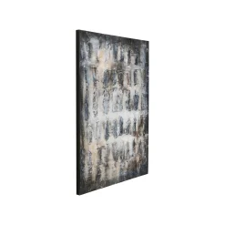 KARE Design Peinture Shadows 90x120cm Grise ^ Tableau