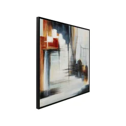 KARE Design Peinture Visione Front 100x100cm ^ Tableau