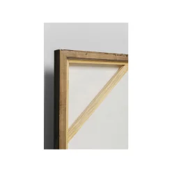 KARE Design Peinture Vista 90x120cm Jaune ^ Tableau